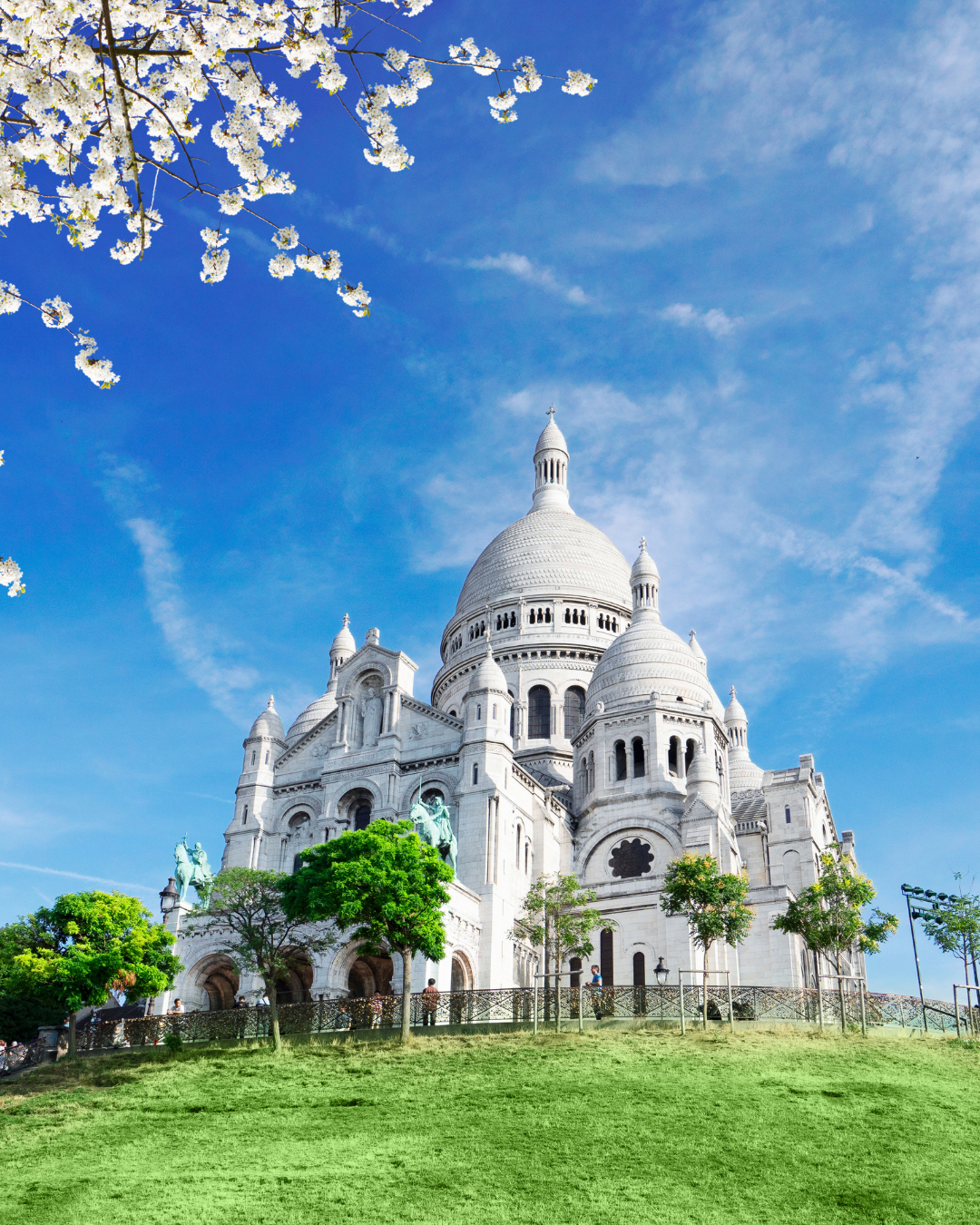 Basílica de Sacred Coeur em Paris