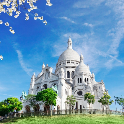 Basílica de Sacred Coeur em Paris