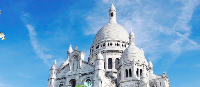 Basílica de Sacred Coeur em Paris