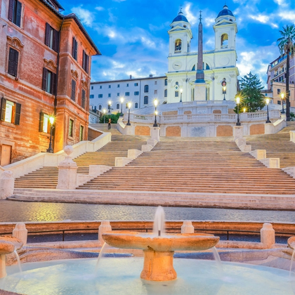 Piazza di Spagna em Roma