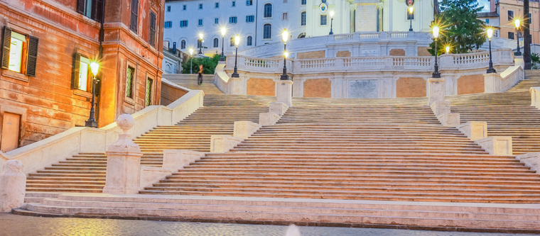 Piazza di Spagna em Roma