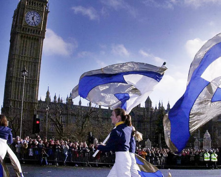 1 de Janeiro em Londres: Desfile de Ano Novo