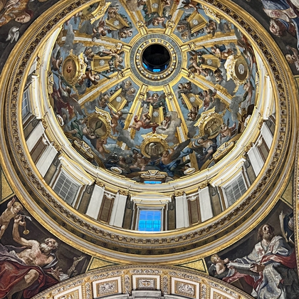Cúpula da Basílica de São Pedro no Vaticano