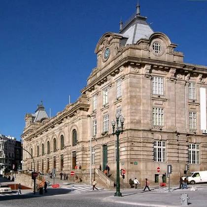 Fachada da Estação de São Bento