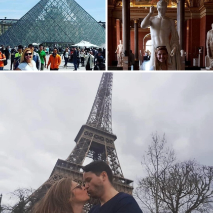 Nossa família em Paris