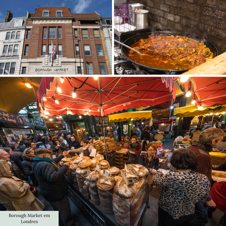 TOP 5 Mercados de Comida de Rua em Londres