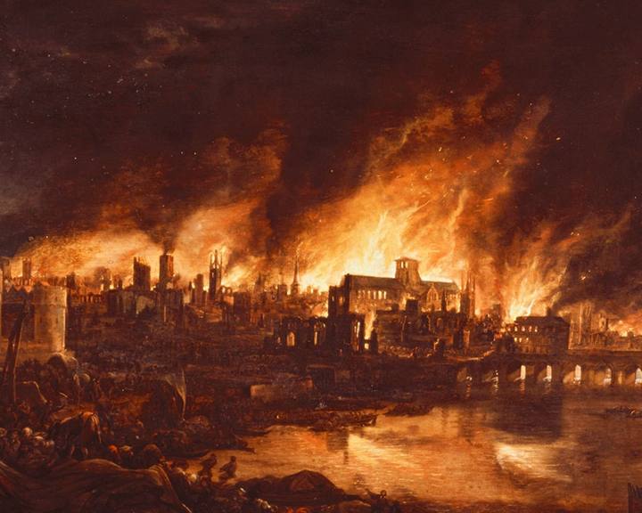 Monument e o Grande Incêndio de Londres