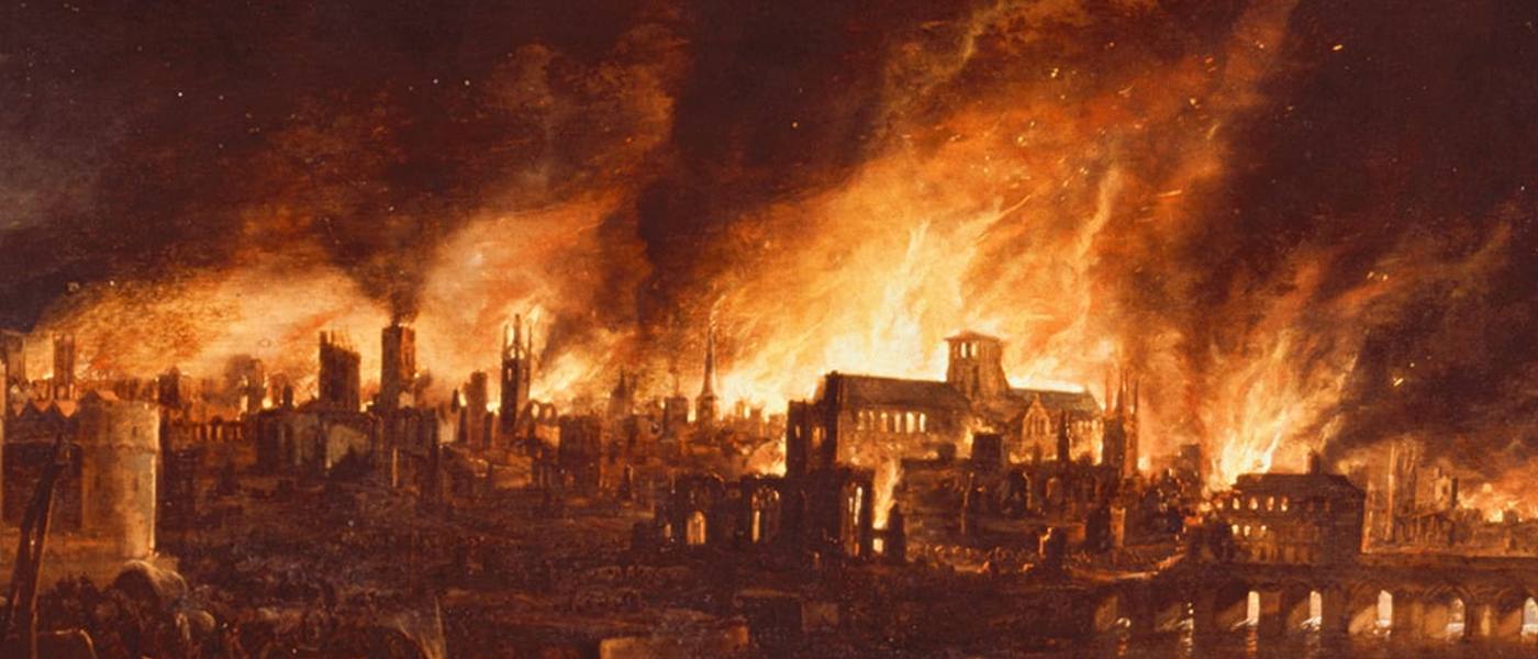 Monument e o Grande Incêndio de Londres