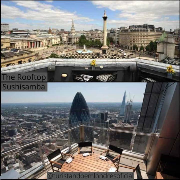 TOP 10 Rooftops em Londres