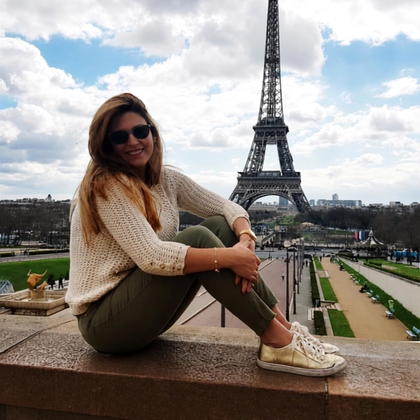 Jessica Soares Trocadero em Paris
