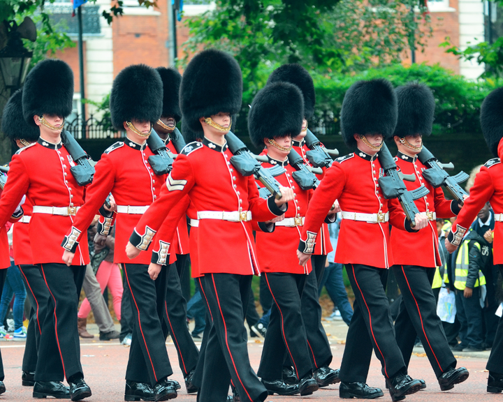 Troca da Guarda em Londres