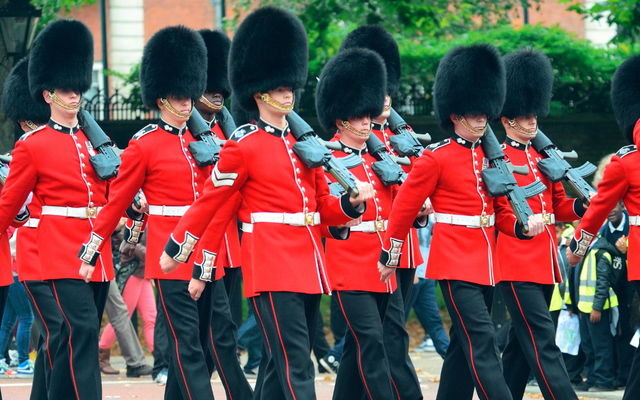 Troca da Guarda em Londres