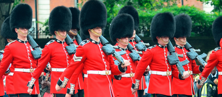 Troca da Guarda em Londres
