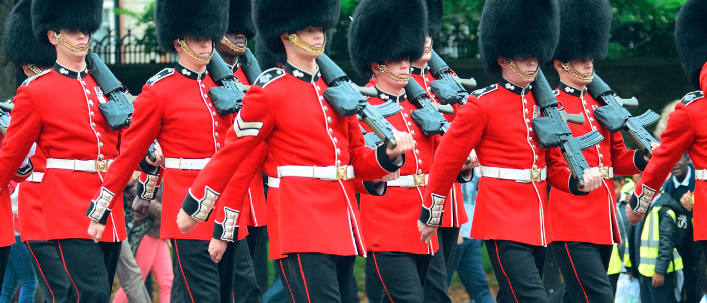 Troca da Guarda em Londres