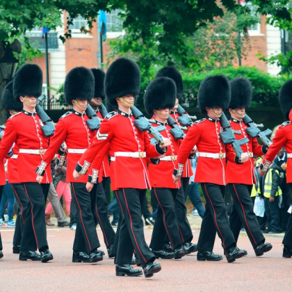 Troca da Guarda em Londres