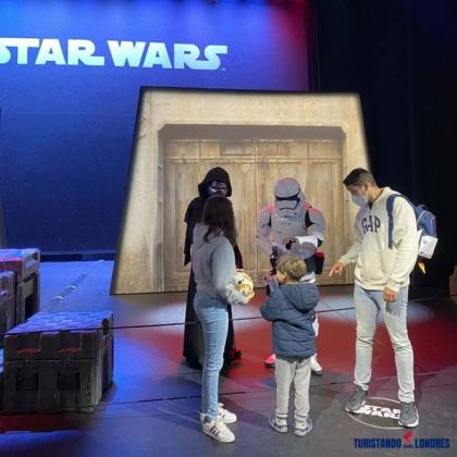 Encontro com personagens do STAR WARS
