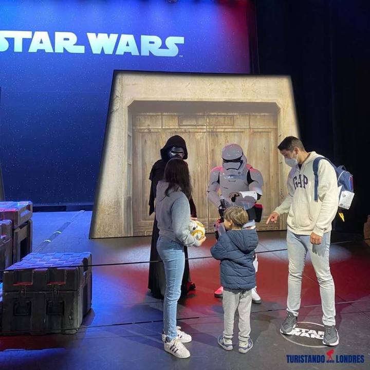 Encontro com personagens do STAR WARS