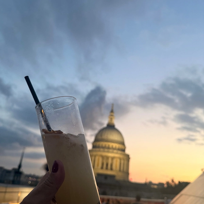 Drinks no Por do Sol
