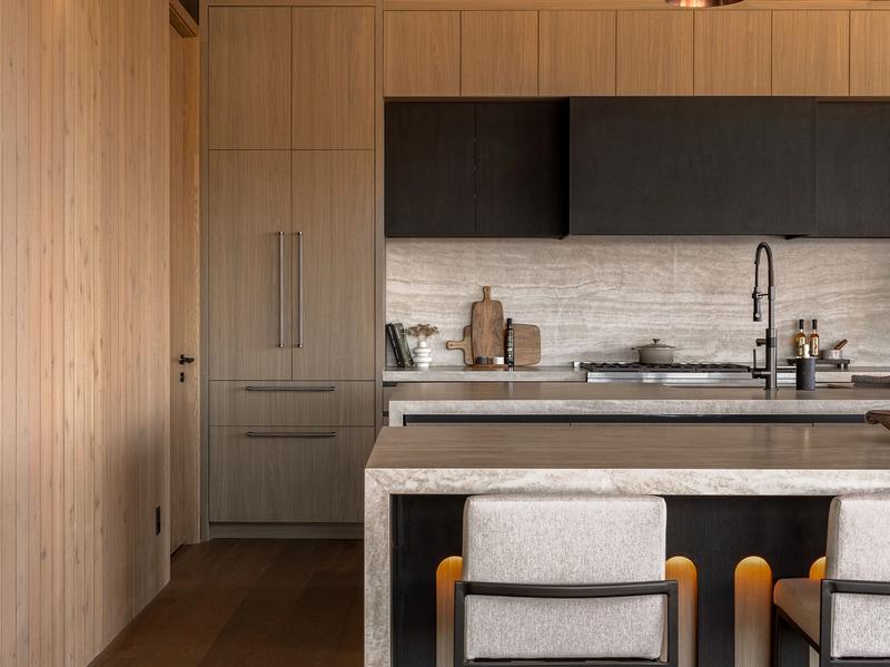 Benloch Ranch third bedroom guest quarters modern design mountain living Heber City Utah