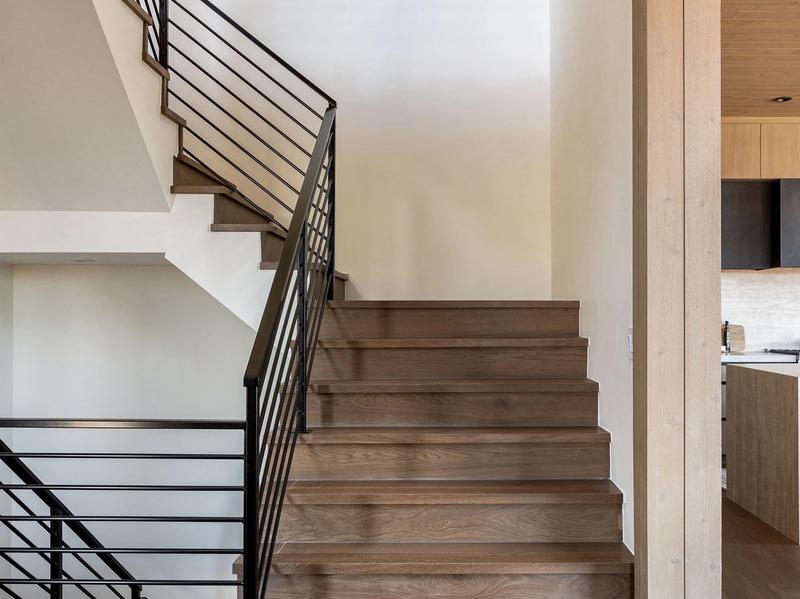 Benloch Ranch Lot 112 mudroom entry storage custom built-ins luxury mountain home design