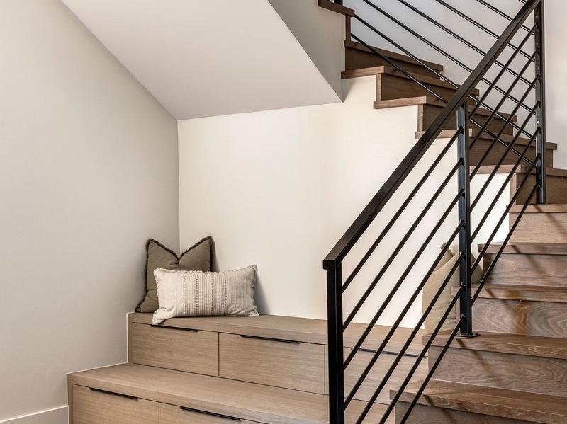 Benloch Ranch luxury home linen closet built-in organization custom storage Roderick Builders