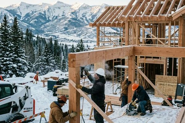 Winter Construction in the Wasatch Back: How We Build Through Utah's Coldest Months