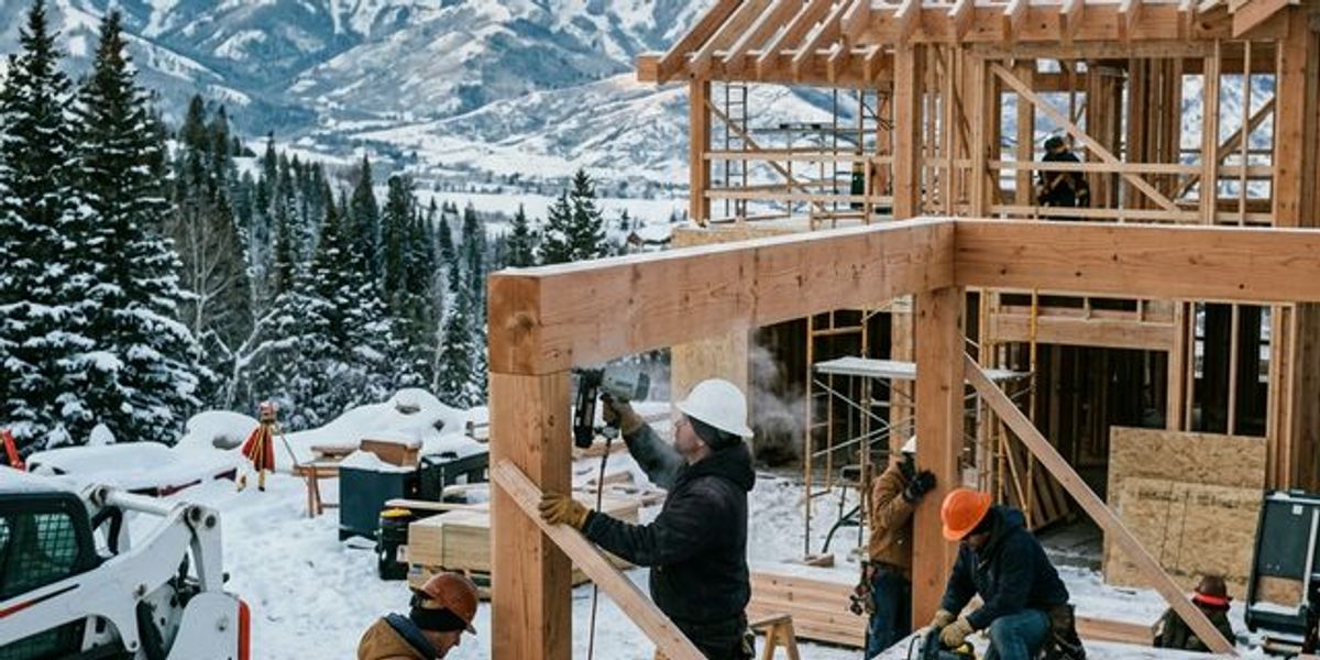 Winter Construction in the Wasatch Back: How We Build Through Utah's Coldest Months