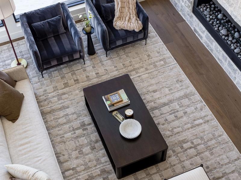 Benloch Ranch luxury home hallway natural light floor-to-ceiling windows Wasatch Back views