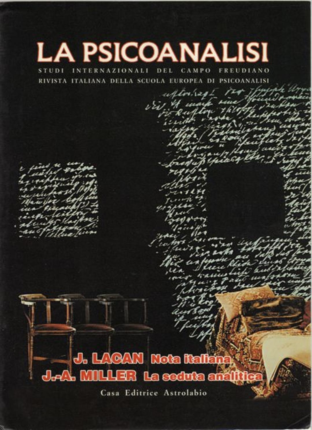 La Psicoanalisi - La seduta analitica