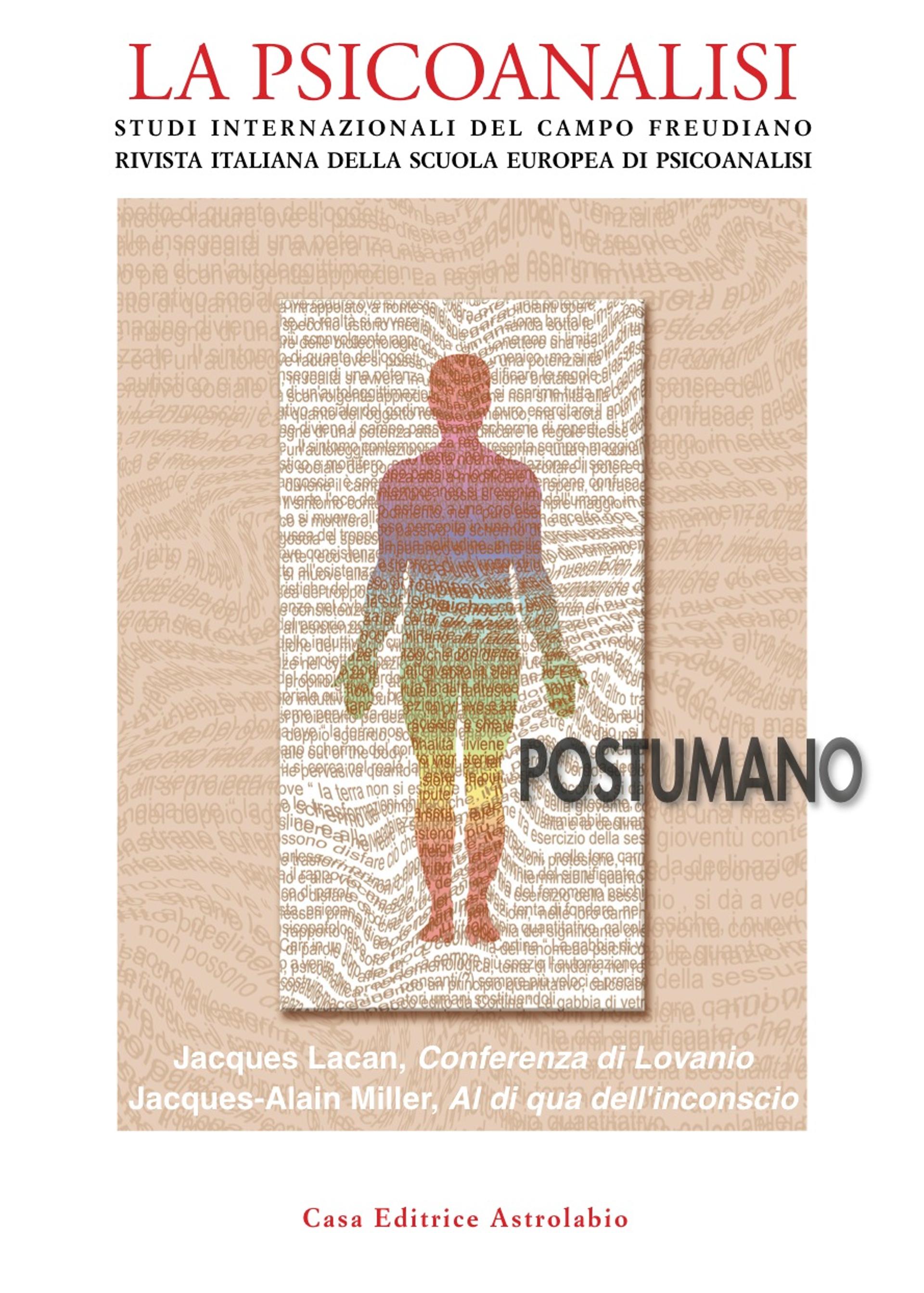 La Psicoanalisi - Postumano