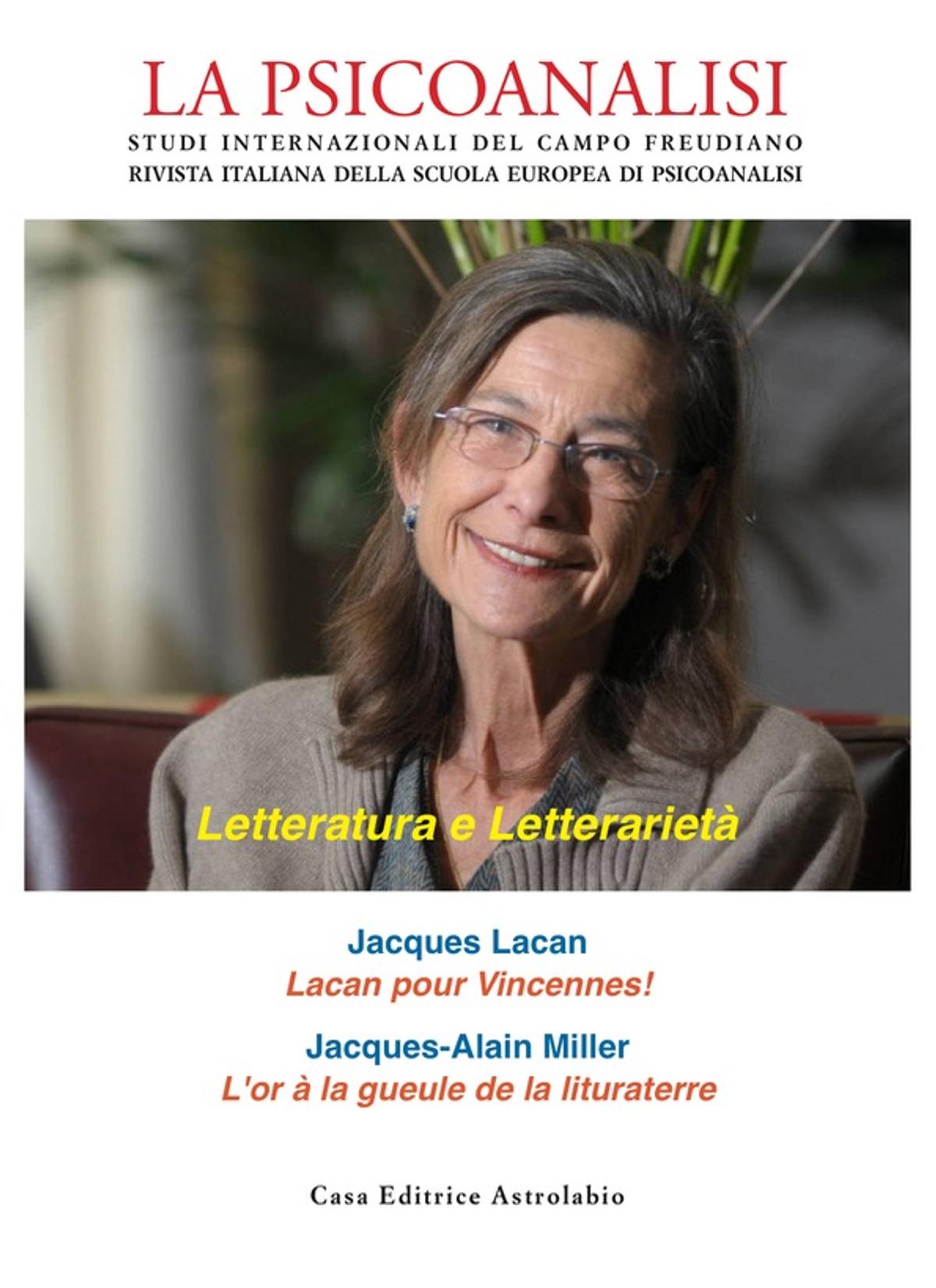 La Psicoanalisi - Letteratura e Letterarietà