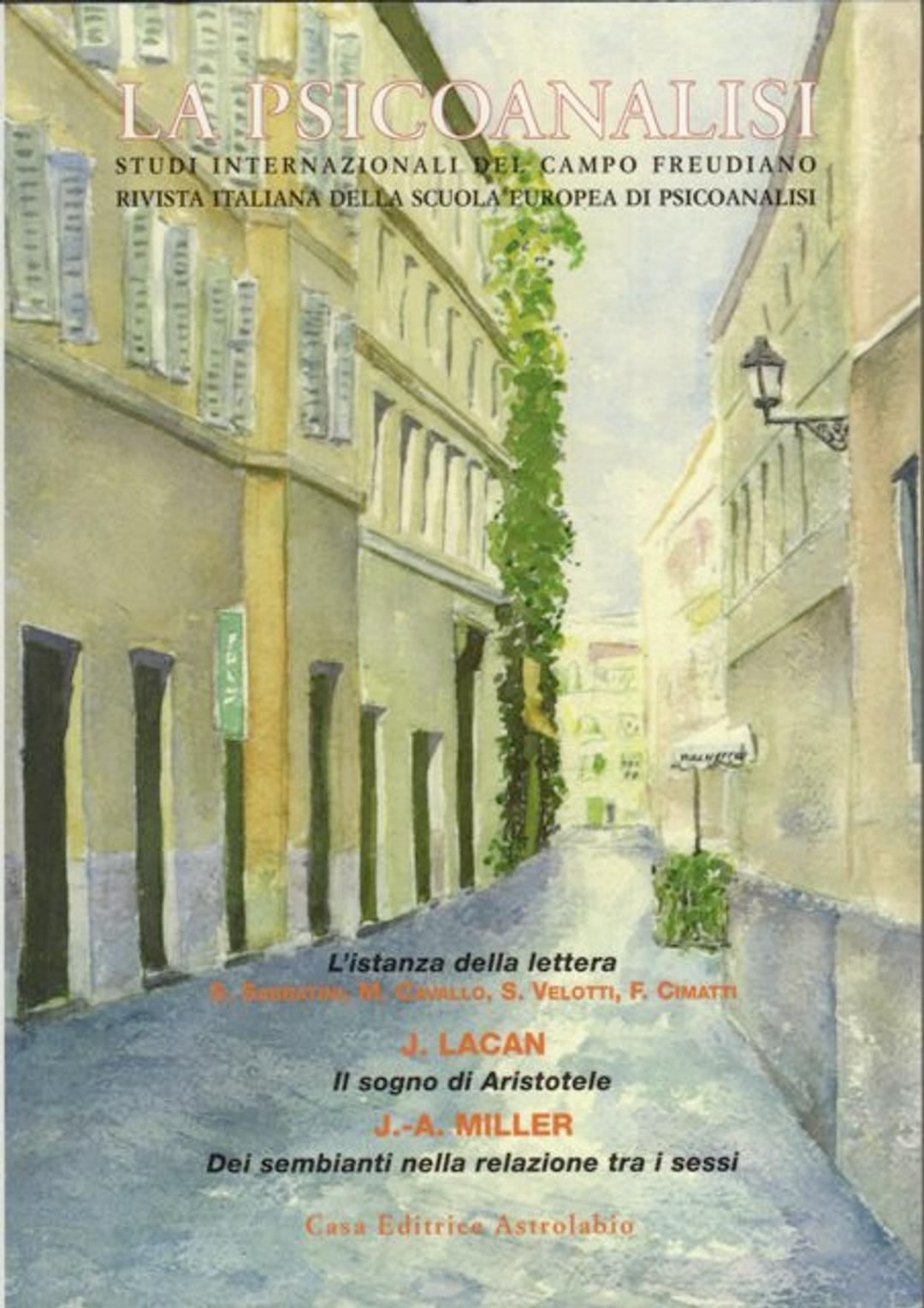 La Psicoanalisi - L’istanza della lettera