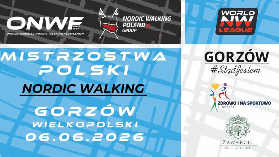 Mistrzostwa Polski Nordic Walking wracają do Gorzowa!