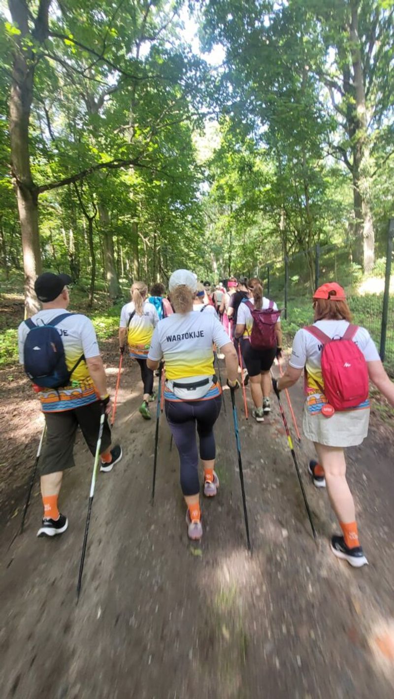 II Rajd Nordic Walking trasą Nadodrzańskich Winnic w Górzykowie