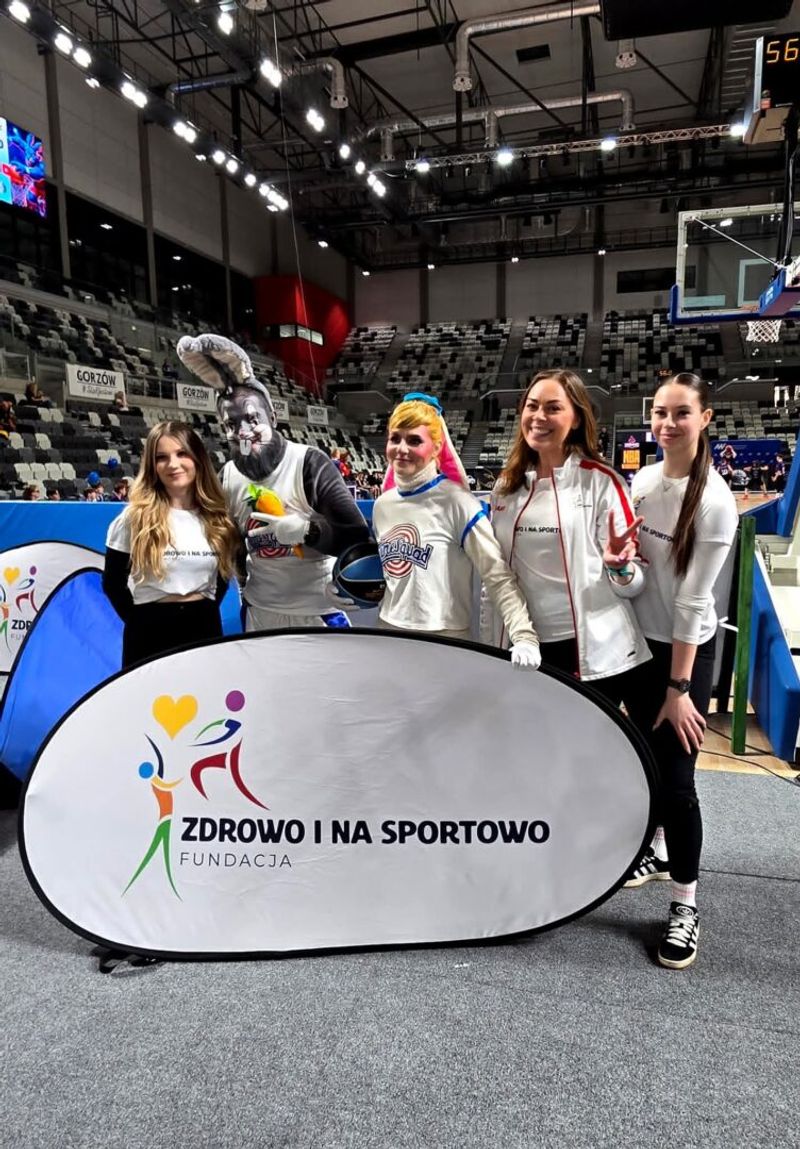 Sportowe miasteczko Fundacji podczas NBA w Gorzowie Wlkp.
