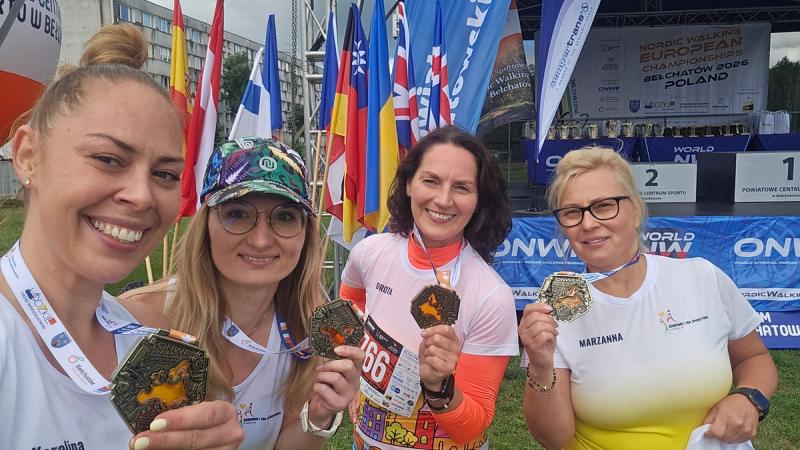 WARTOKIJE na Mistrzostwach Europy Nordic Walking w Bełchatowie