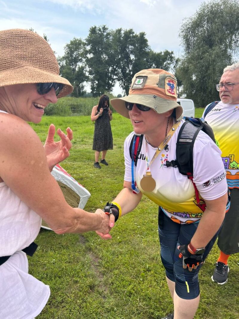 II Rajd Nordic Walking trasą Nadodrzańskich Winnic w Górzykowie
