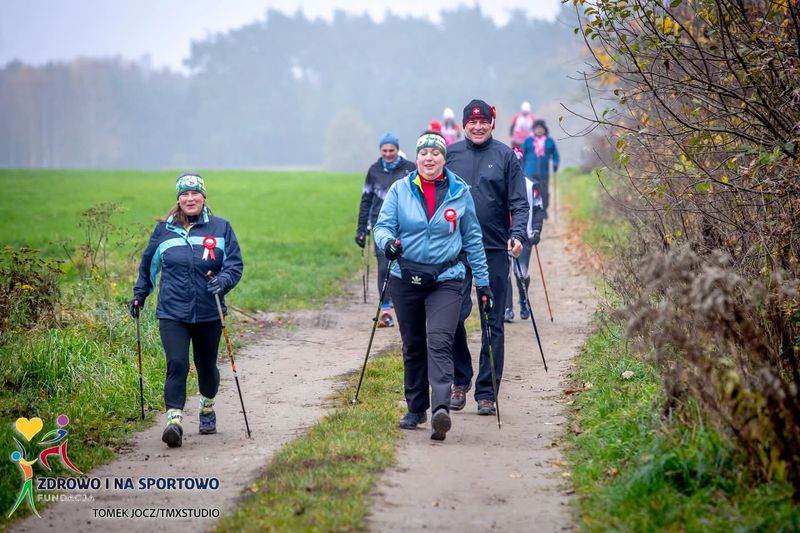 Rajd Nordic Walking z okazji Święta Niepodległości