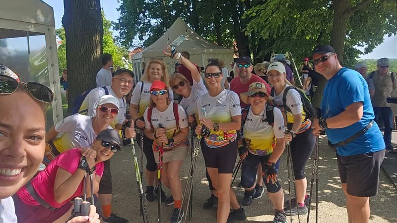 II Rajd Nordic Walking