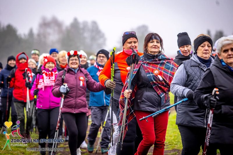 Rajd Nordic Walking z okazji Święta Niepodległości