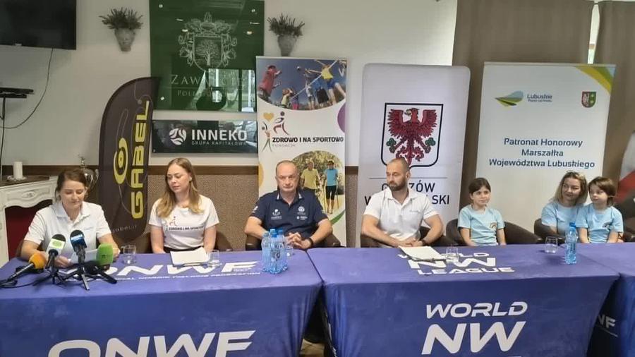 Konferencja zapowiadająca Mistrzostwa Polski Nordic Walking w Gorzowie Wielkopolskim