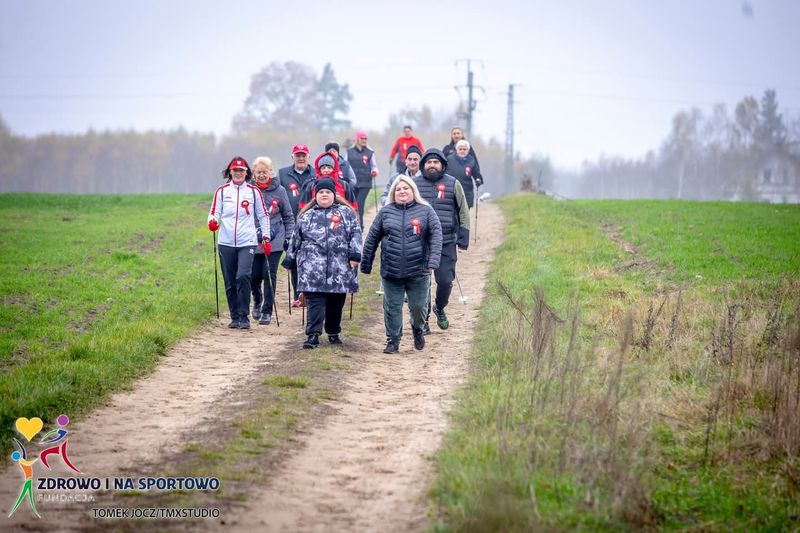 Rajd Nordic Walking z okazji Święta Niepodległości