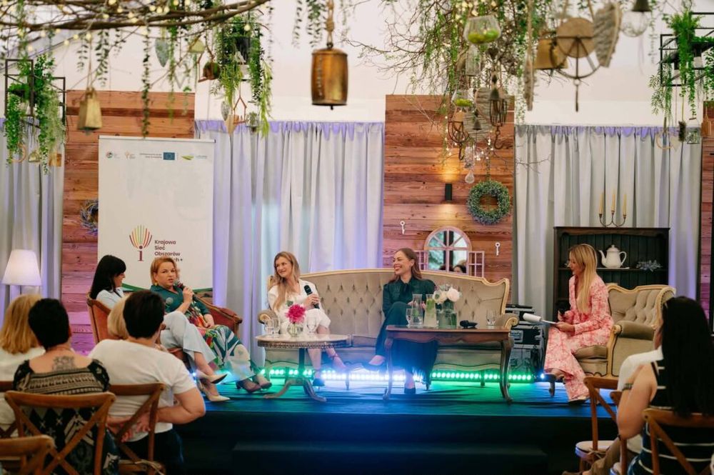 Panel dyskusyjny podczas konferencji „Liderki z sąsiedztwa”