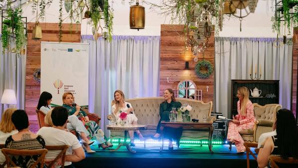 Prezes Fundacji Zdrowo i na Sportowo na konferencji „Liderki z sąsiedztwa”