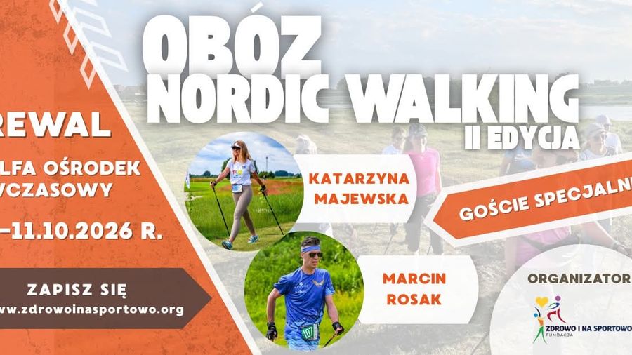 OBÓZ NORDIC WALKING – REWAL | 8–11.10.2026 r.