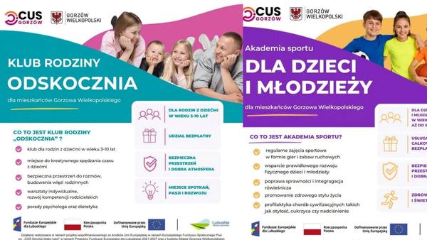 Ruszają bezpłatne zajęcia dla dzieci, młodzieży i rodzin w Gorzowie Wielkopolskim