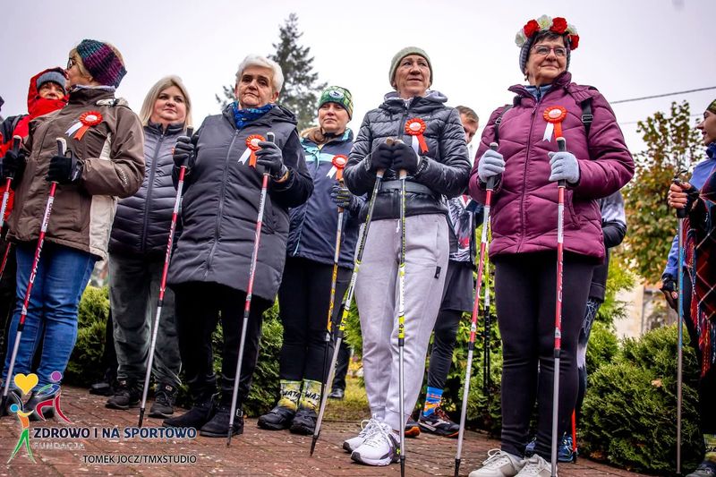 Rajd Nordic Walking z okazji Święta Niepodległości