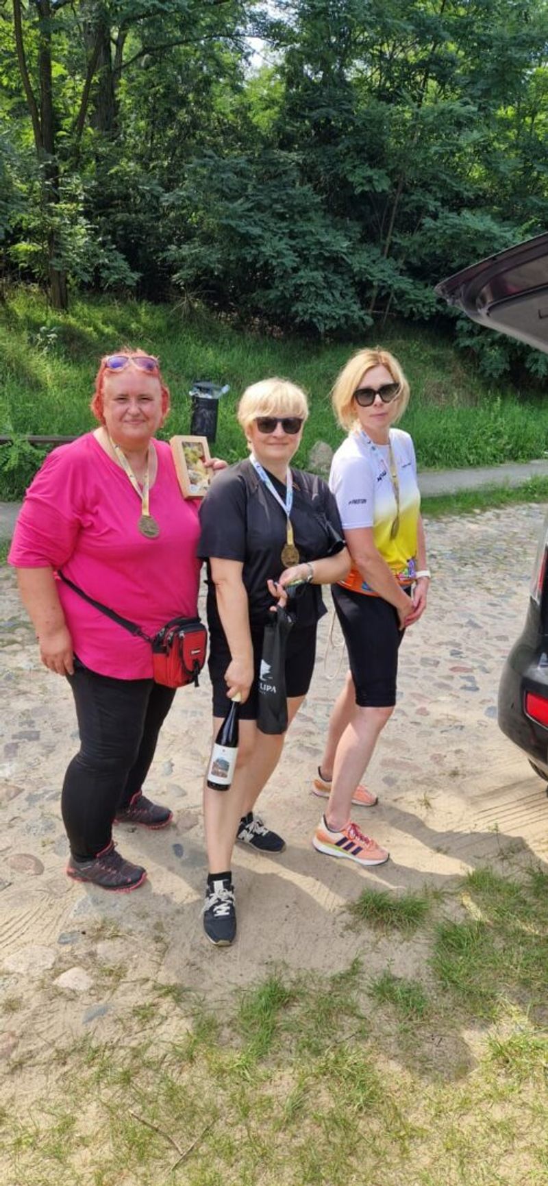 II Rajd Nordic Walking trasą Nadodrzańskich Winnic w Górzykowie