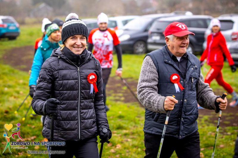 Rajd Nordic Walking z okazji Święta Niepodległości