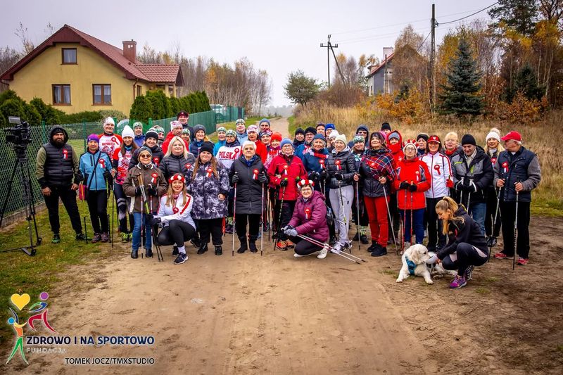 Rajd Nordic Walking z okazji Święta Niepodległości